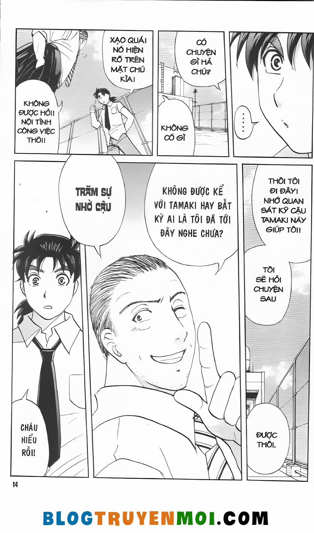 Thám Tử Kindaichi (Bản Đẹp) 0.0 Cuộc truy lùng thanh tra Kenmochi 0 trang 13