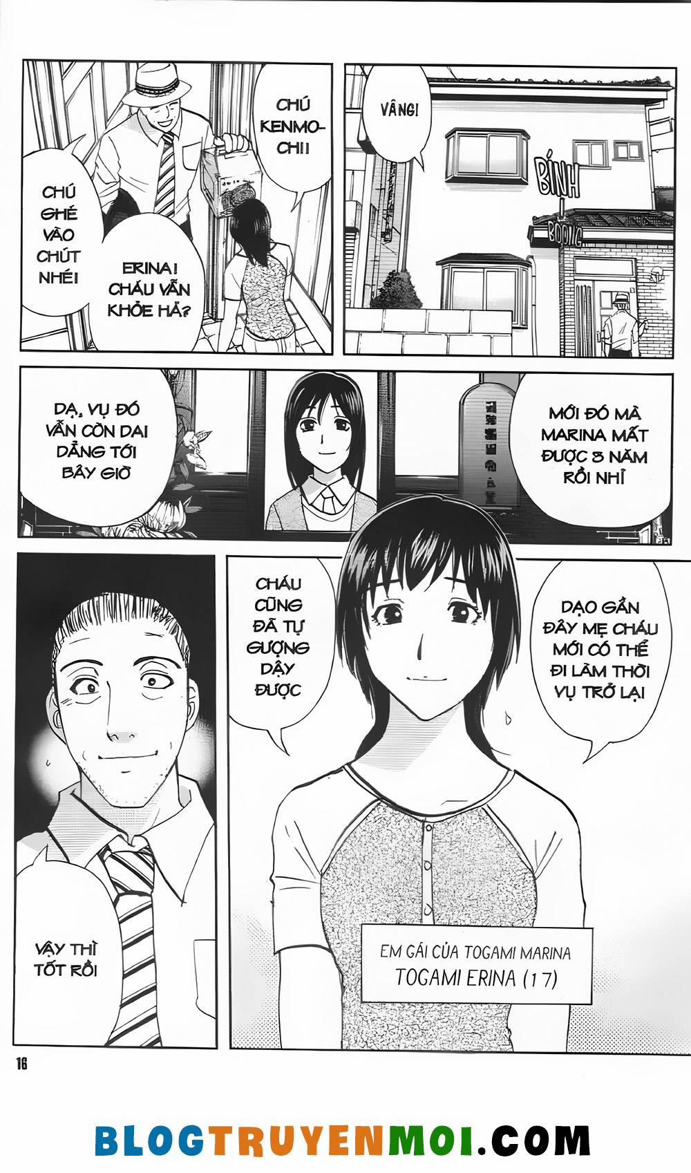 Thám Tử Kindaichi (Bản Đẹp) 0.0 Cuộc truy lùng thanh tra Kenmochi 0 trang 15