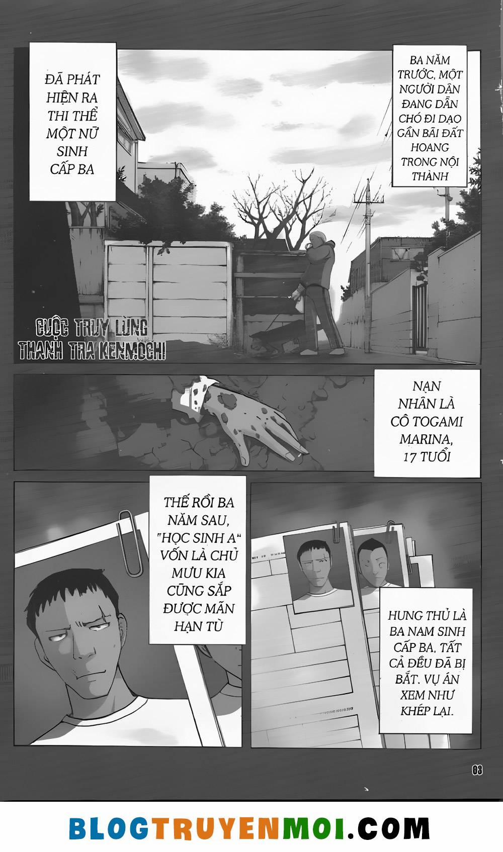 Thám Tử Kindaichi (Bản Đẹp) 0.0 Cuộc truy lùng thanh tra Kenmochi 0 trang 2