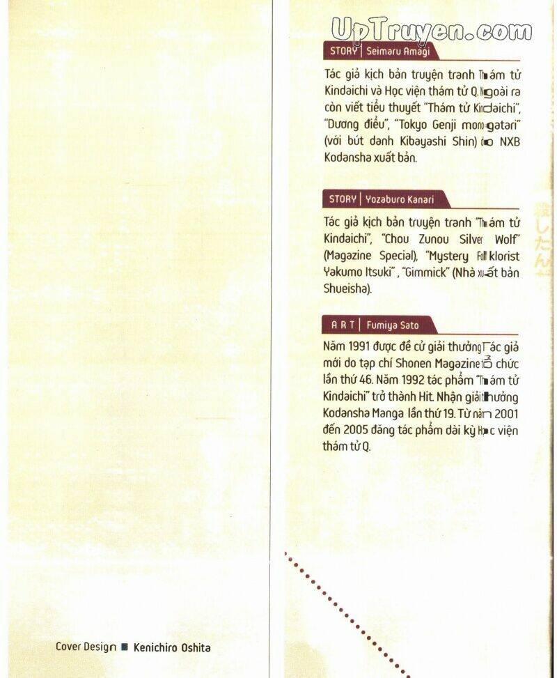 Thám Tử Kindaichi (Bản Đẹp) 10 trang 1