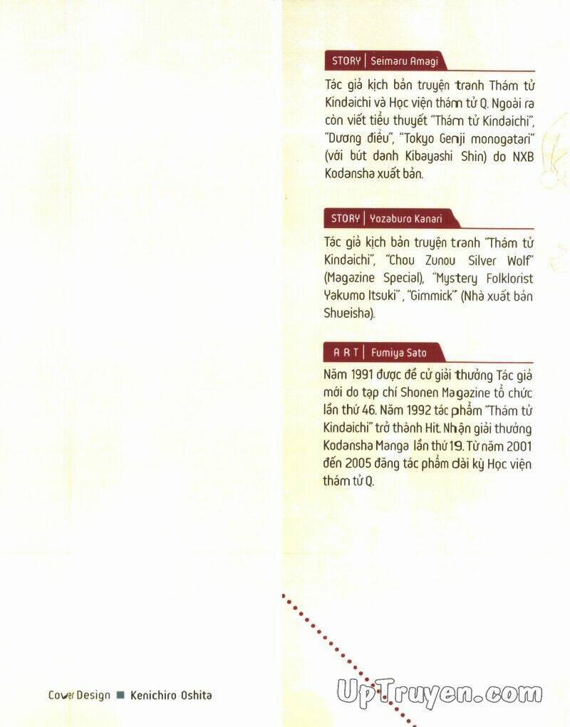 Thám Tử Kindaichi (Bản Đẹp) 15 trang 2