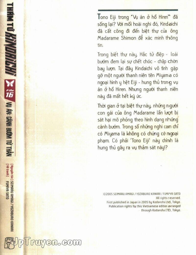 Thám Tử Kindaichi (Bản Đẹp) 16 trang 1