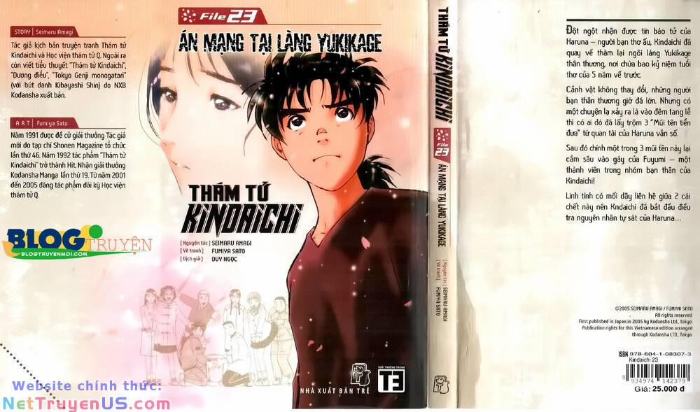 Thám Tử Kindaichi (Bản Đẹp) 23 trang 0