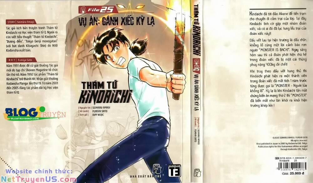 Thám Tử Kindaichi (Bản Đẹp) 25 trang 0