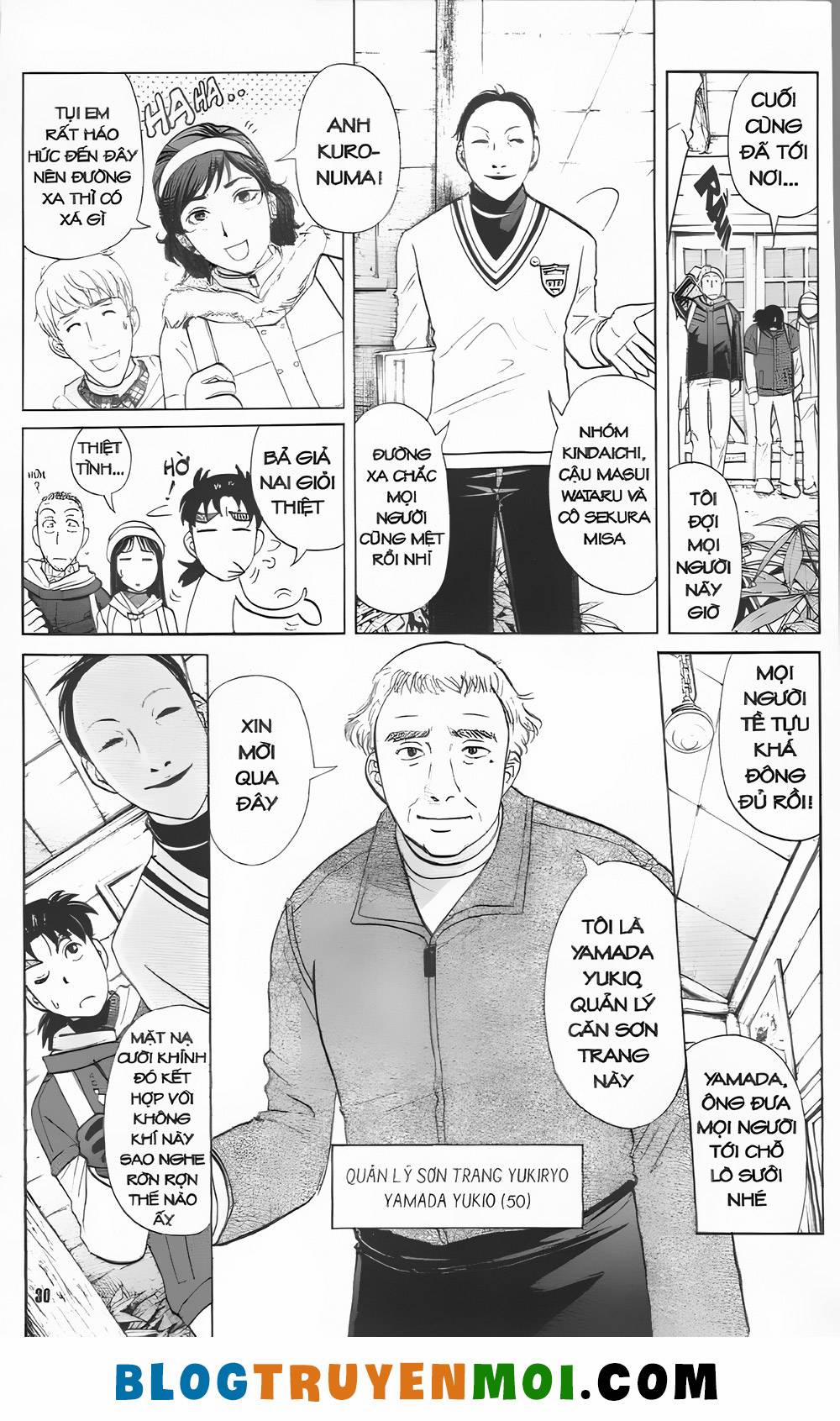 Thám Tử Kindaichi (Bản Đẹp) 30.6 trang 28