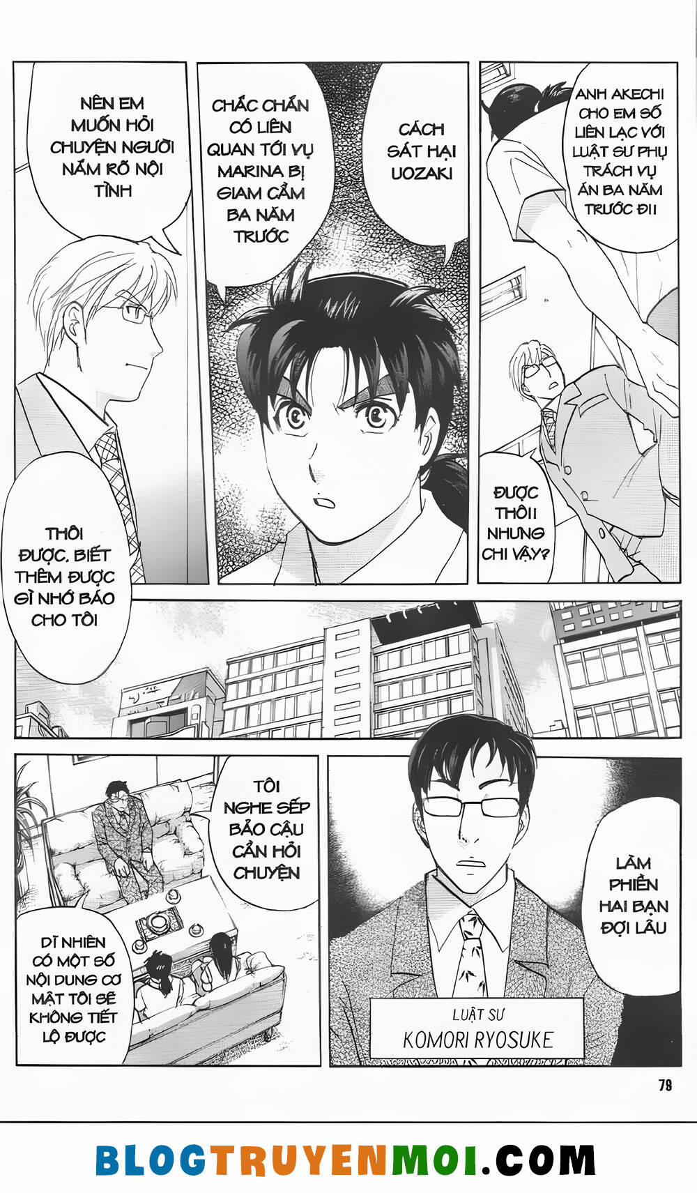 Thám Tử Kindaichi (Bản Đẹp) 33 trang 6