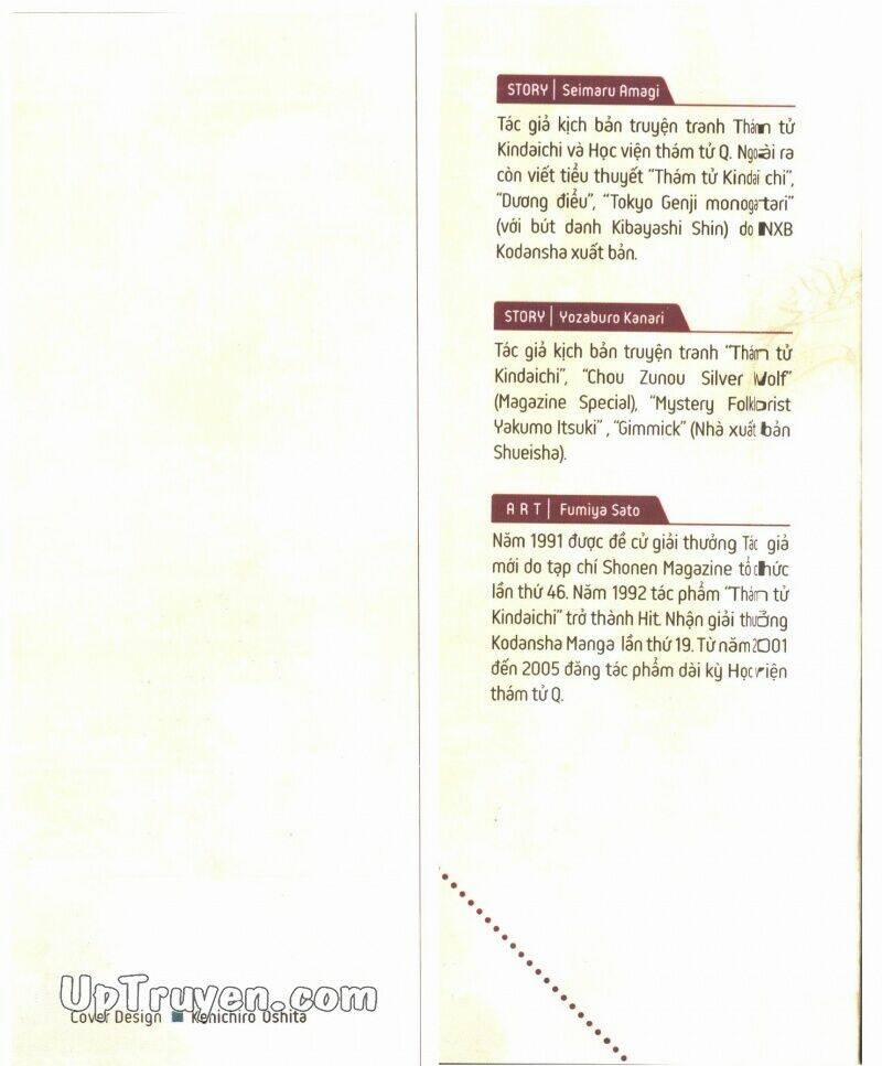 Thám Tử Kindaichi (Bản Đẹp) 5 trang 1