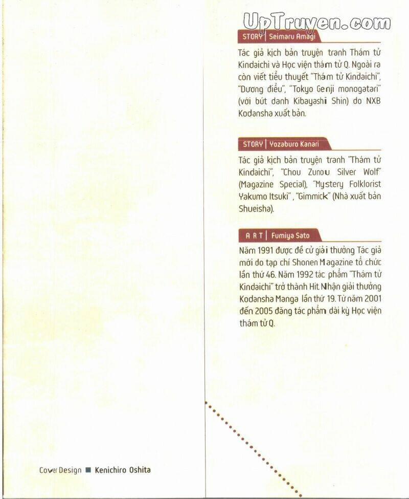 Thám Tử Kindaichi (Bản Đẹp) 6 trang 1