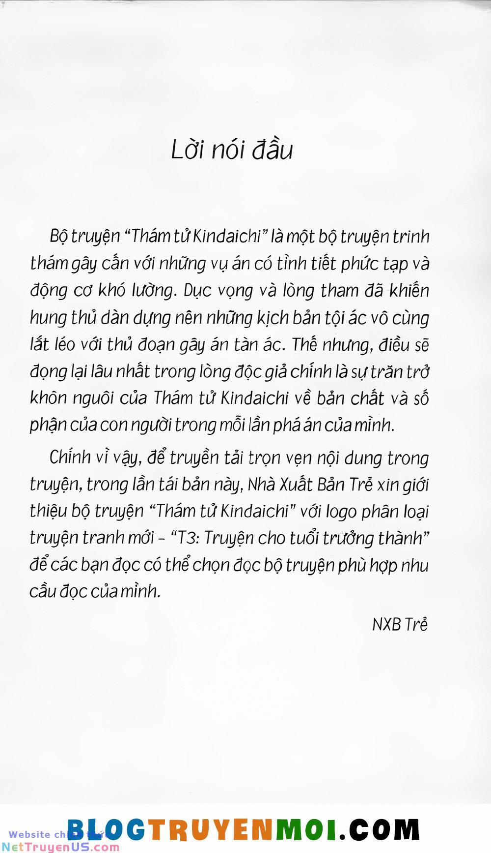 Thám Tử Kindaichi (Special Edition) 24 trang 2