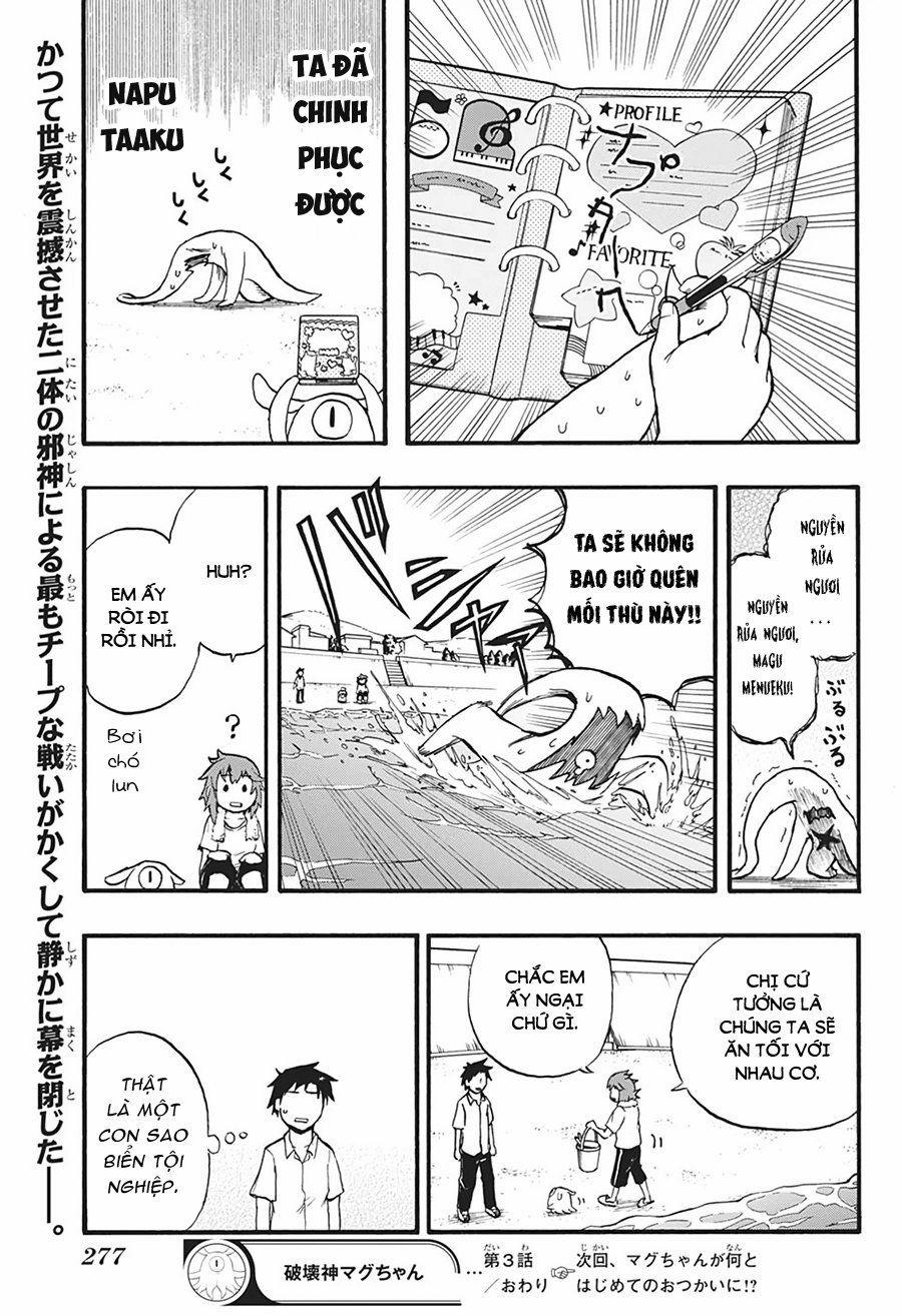 Thần Hủy Diệt: Magu-Chan 3 trang 24