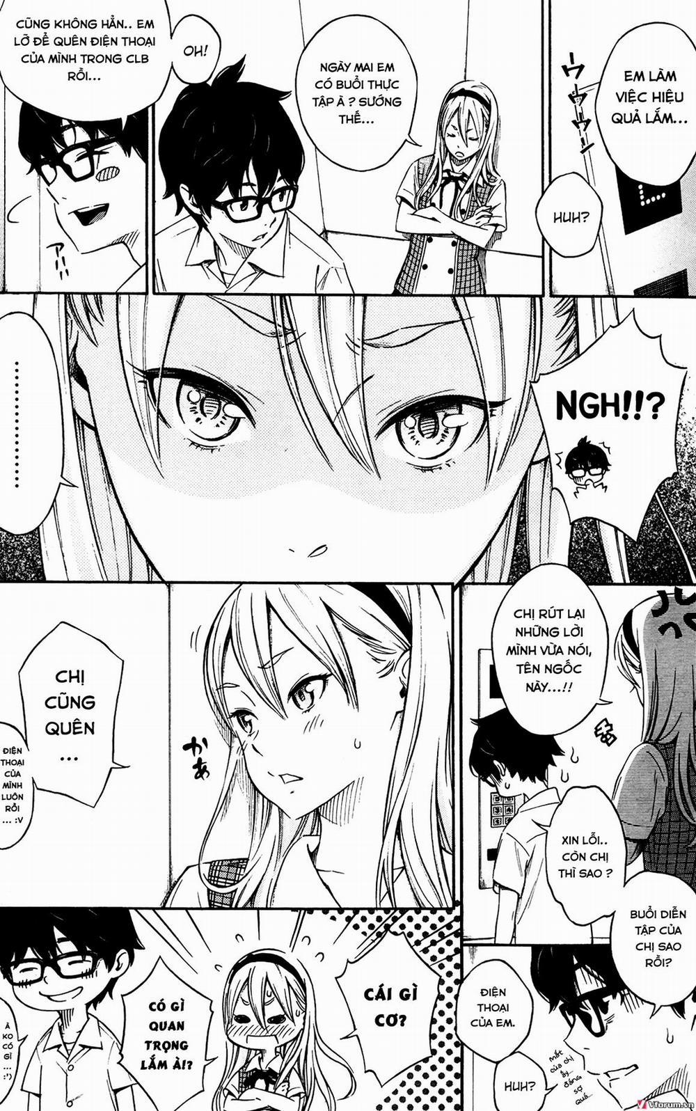 Thang máy tình yêu OneShot trang 4