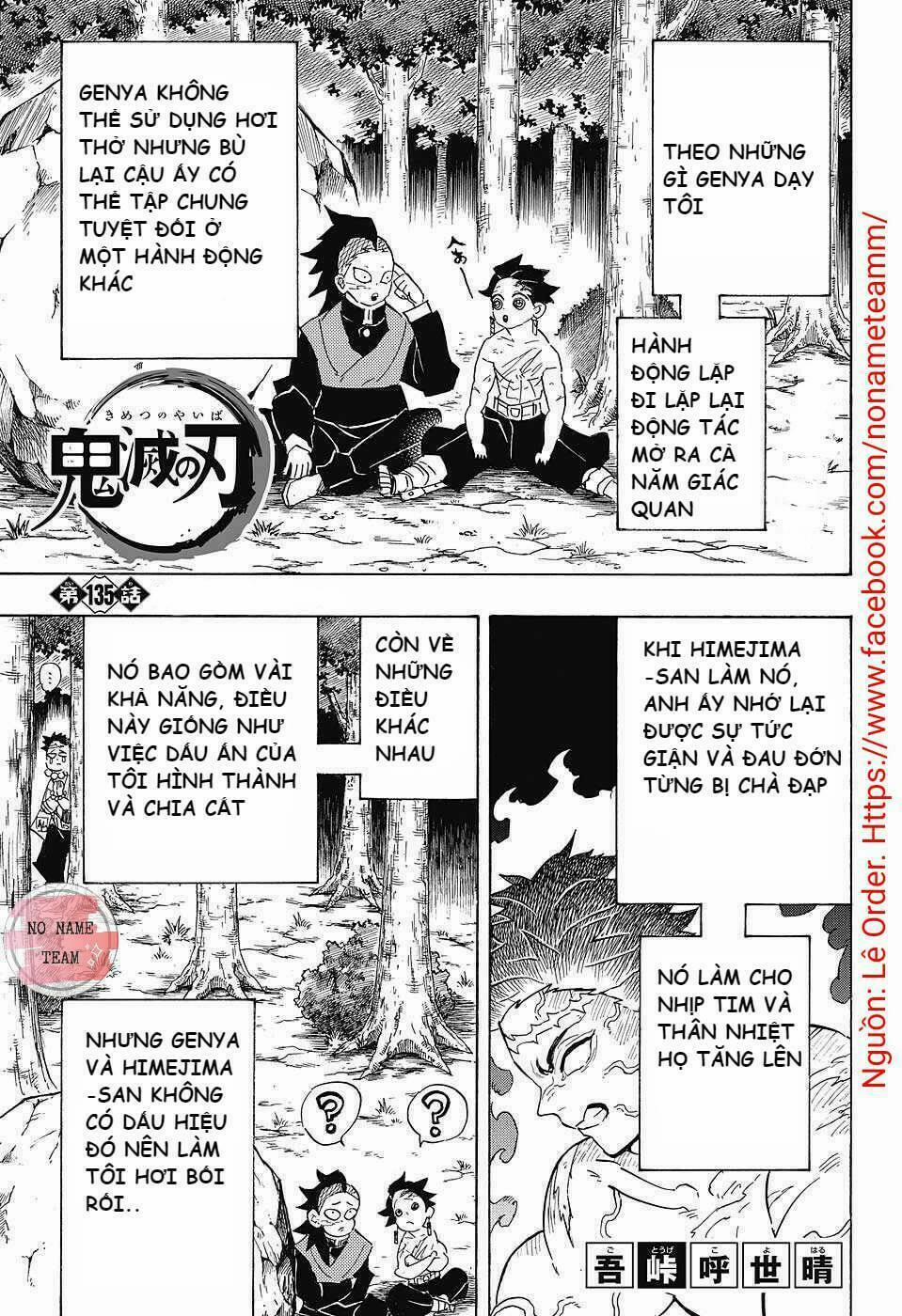 Thanh Gươm Diệt Quỷ 135 trang 1