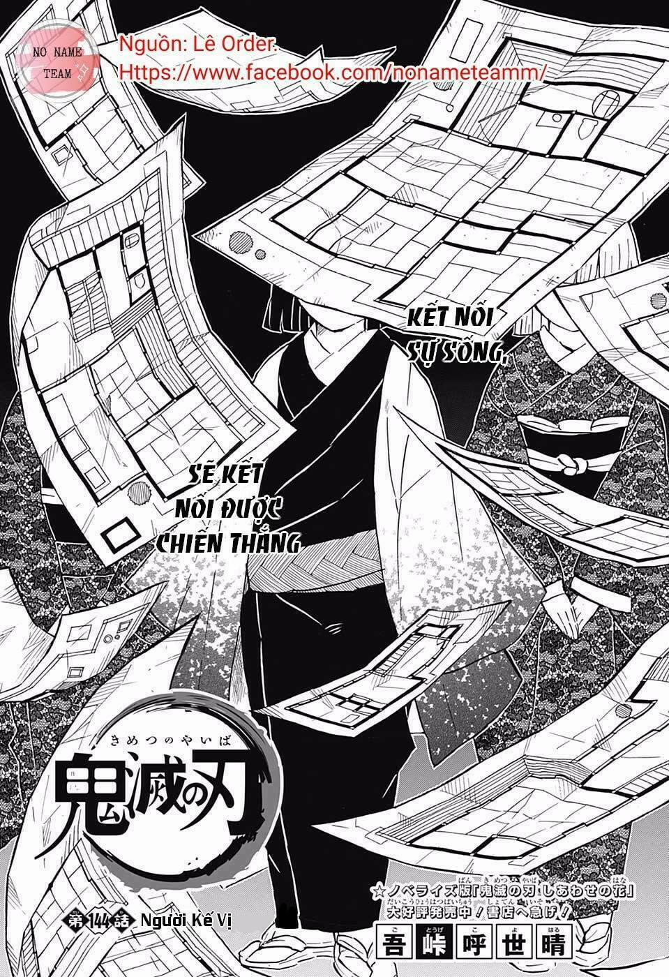 Thanh Gươm Diệt Quỷ 144 trang 1