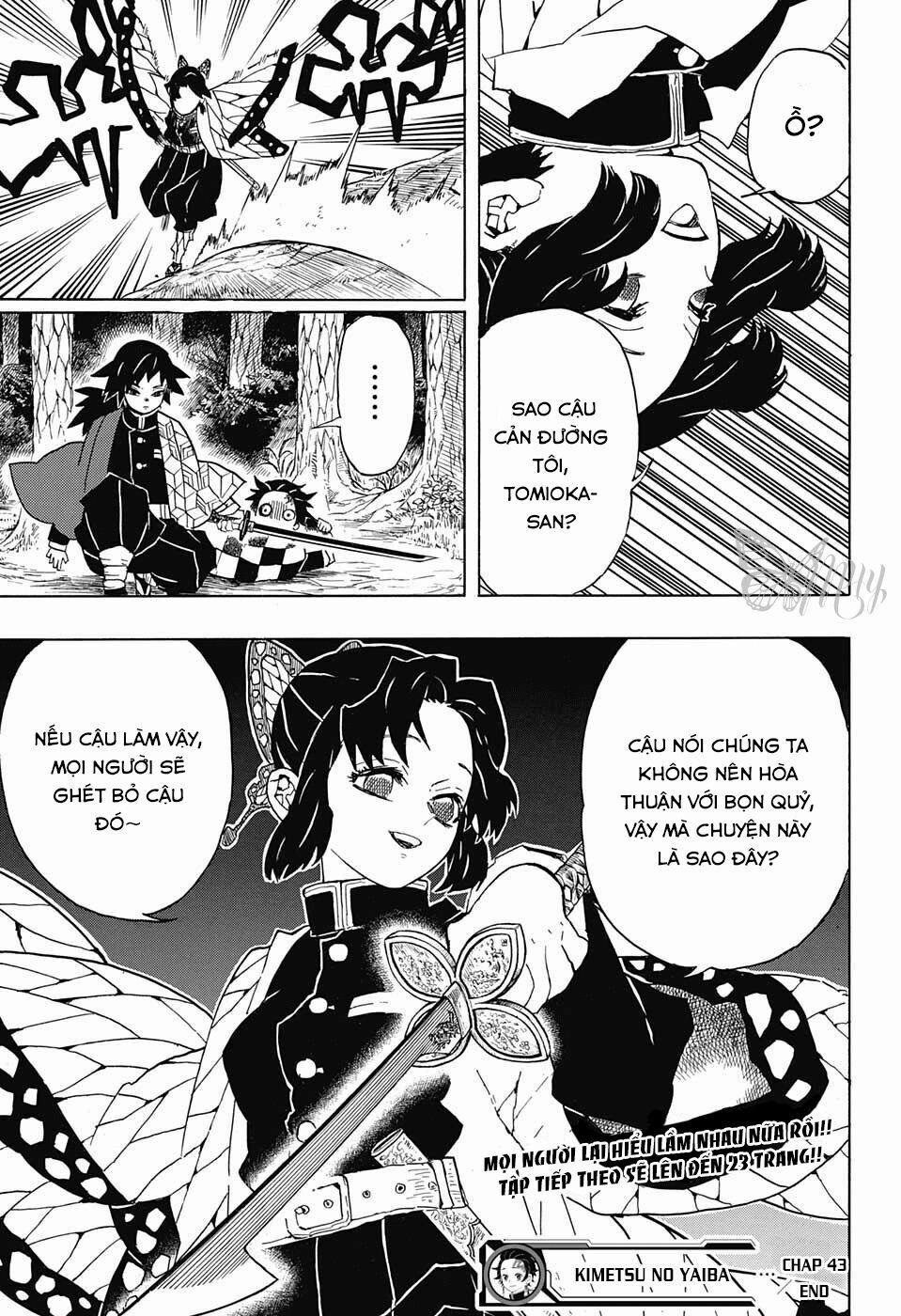 Thanh Gươm Diệt Quỷ 43 trang 20