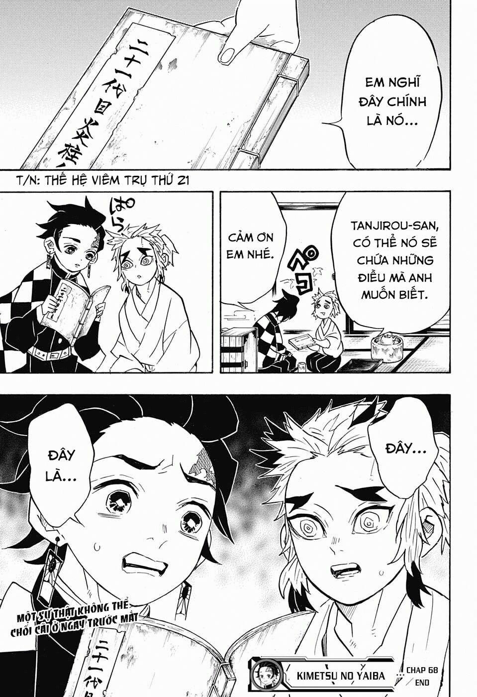 Thanh Gươm Diệt Quỷ 68 trang 21