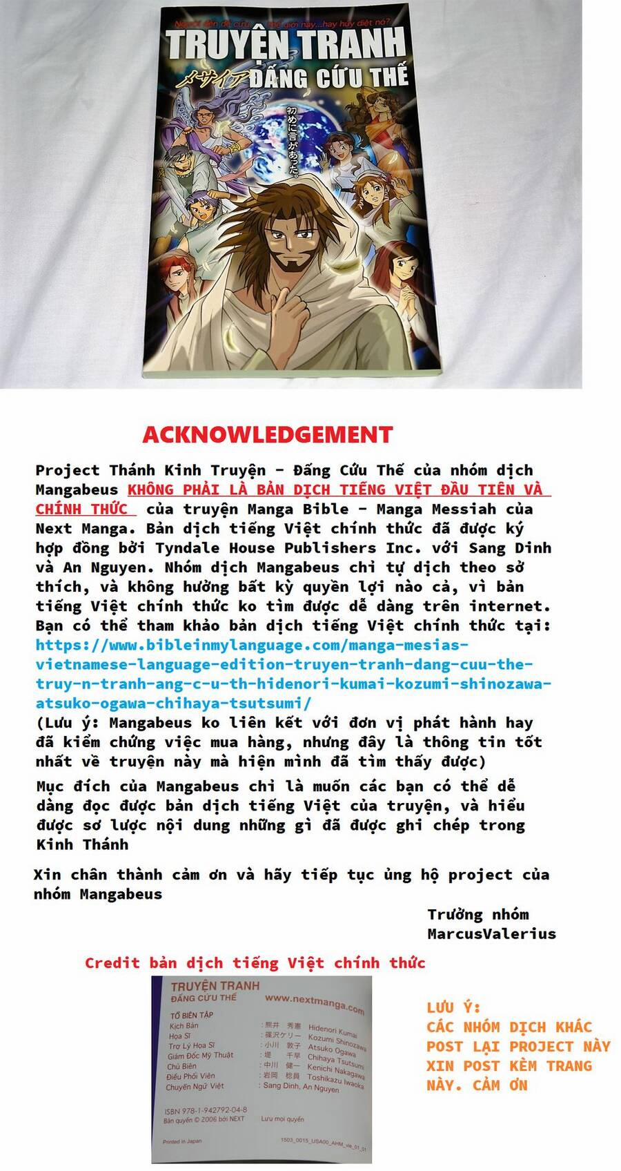 Thánh Kinh Truyện – Đấng Cứu Thế 10 trang 16