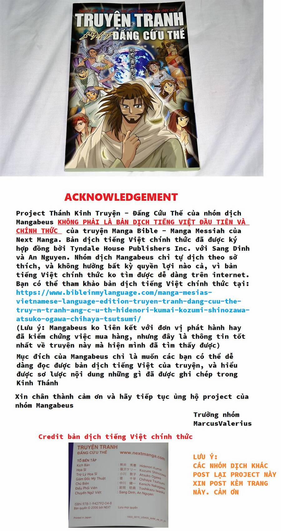 Thánh Kinh Truyện – Đấng Cứu Thế 3 trang 11