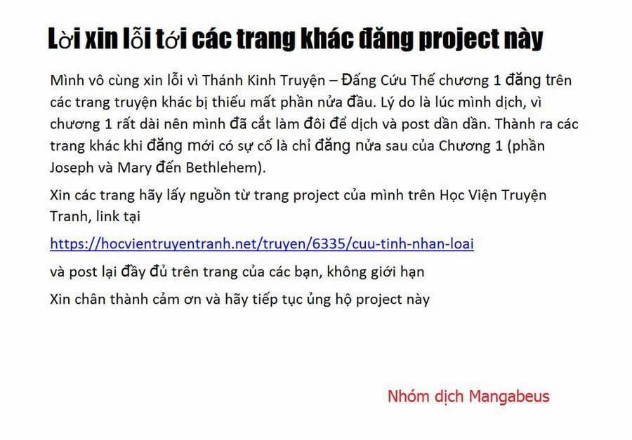 Thánh Kinh Truyện – Đấng Cứu Thế 6 trang 16