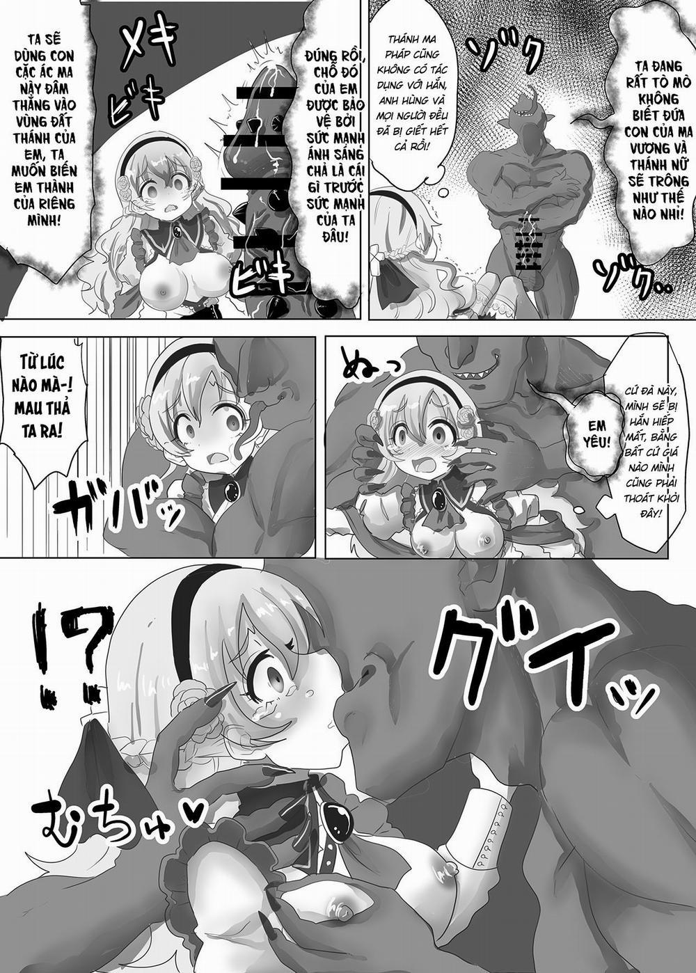 Thánh nữ chuyển sinh bị Ma vương tà ác hiếp dâm rồi bị ép trở thành cô dâu đẻ con cho hắn Oneshot nứng trang 6