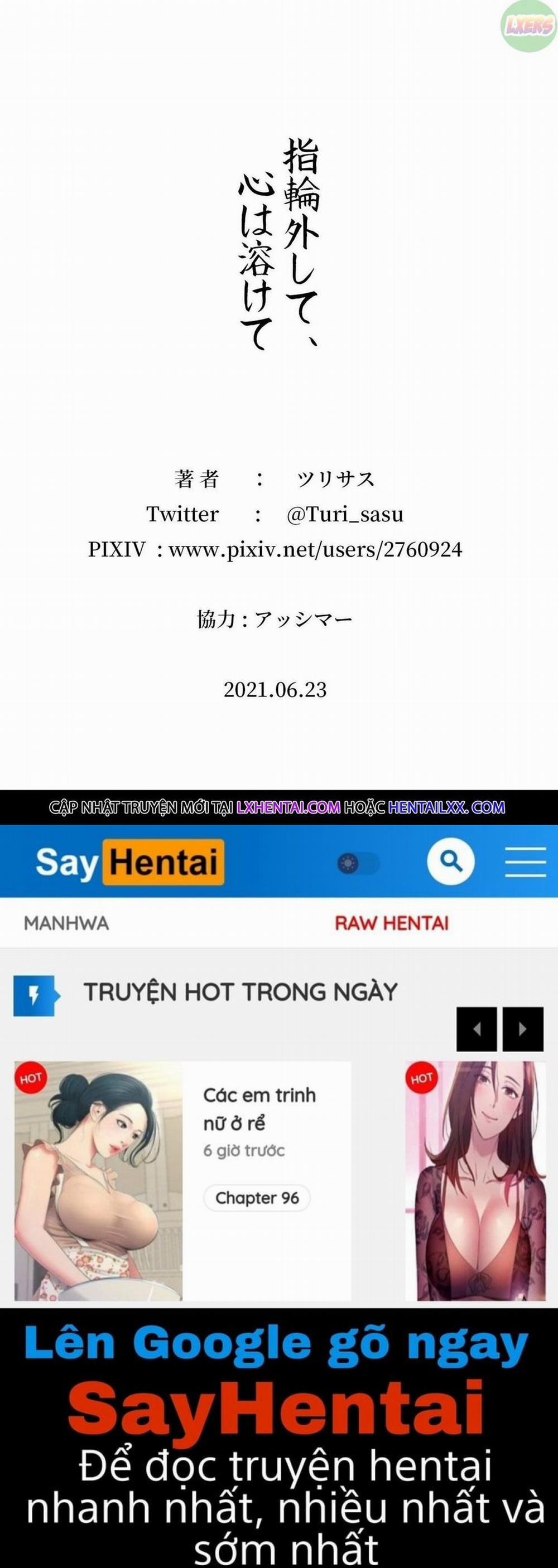 Tháo Nhẫn Ra, Tim Tôi Cũng Tan Chảy Oneshot trang 40