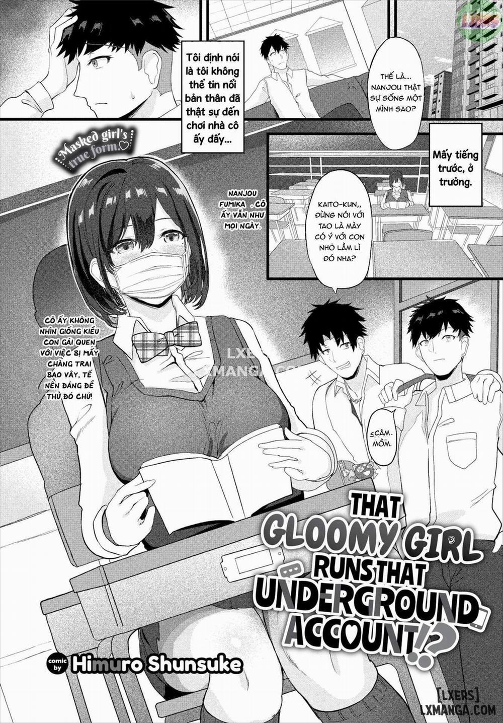 That Gloomy Girl Runs That Underground Account! Oneshot trang 3