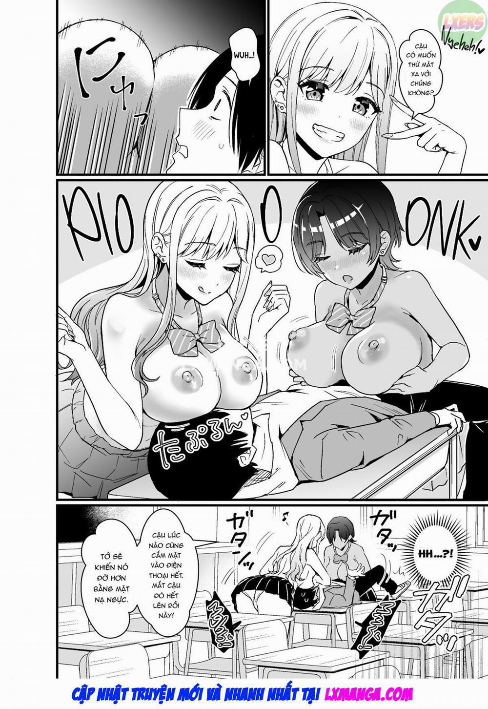 That Time Gyarus Asked Me to Grope their Tits After Class Oneshot trang 12