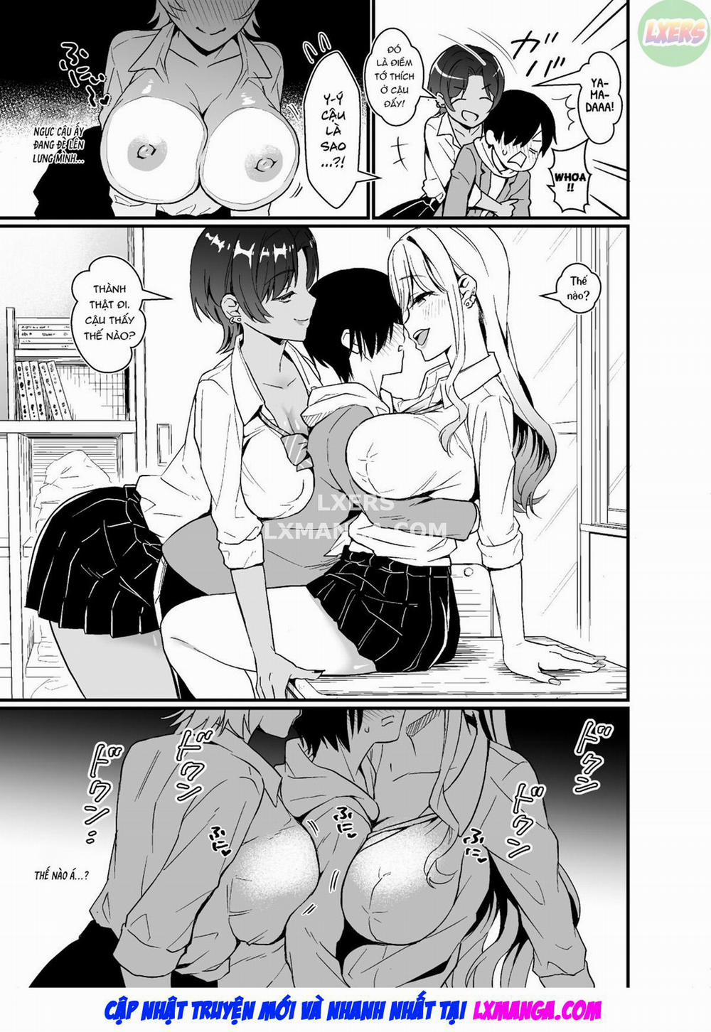 That Time Gyarus Asked Me to Grope their Tits After Class Oneshot trang 9