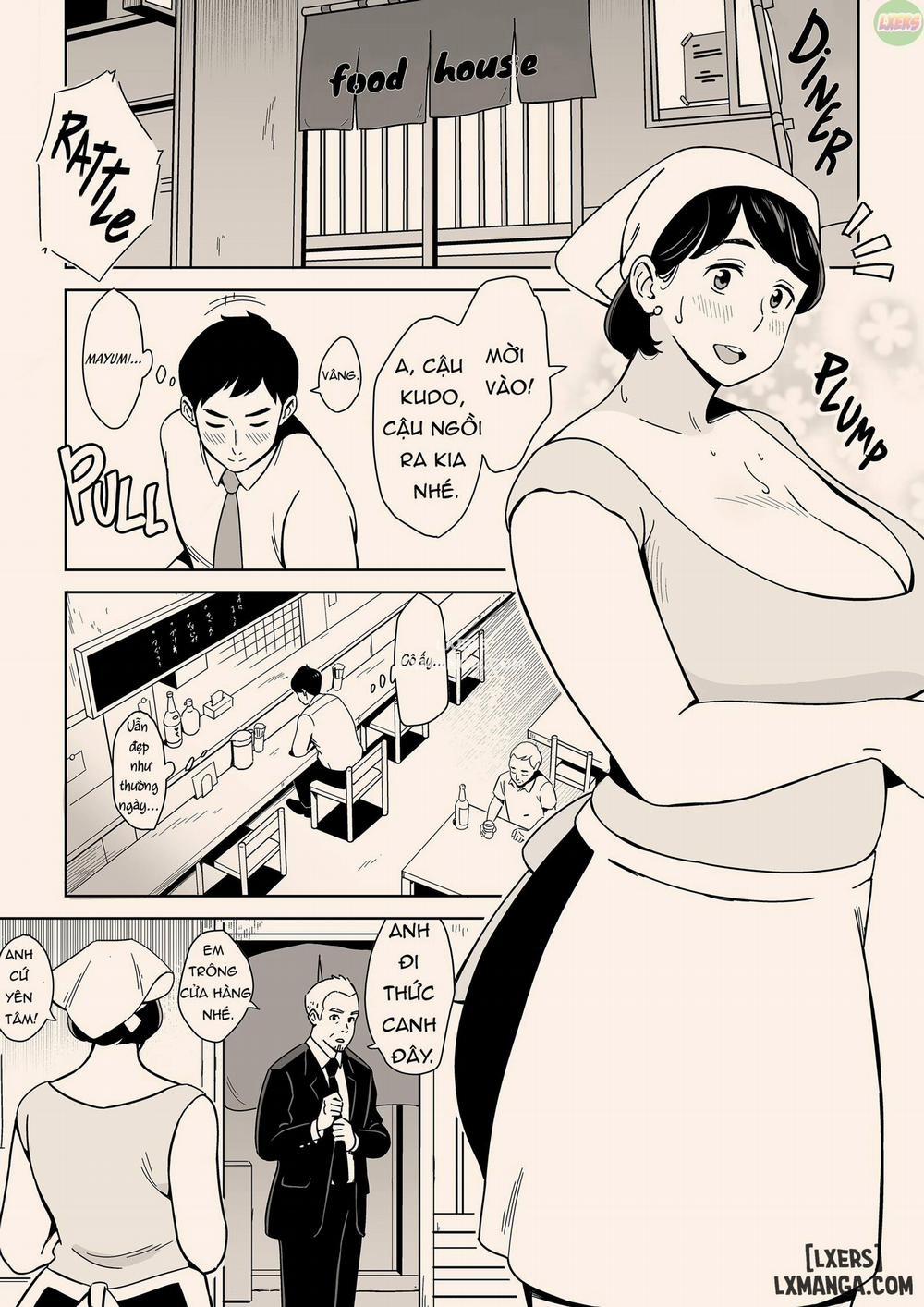 The Diner Owner's Tasty and Voluptuous Wife Oneshot trang 5