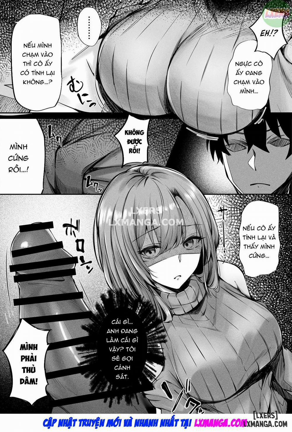 The Lady Next To Me Was Too Lewd I Masturbated And She Secretly Helped Me Out Oneshot trang 11