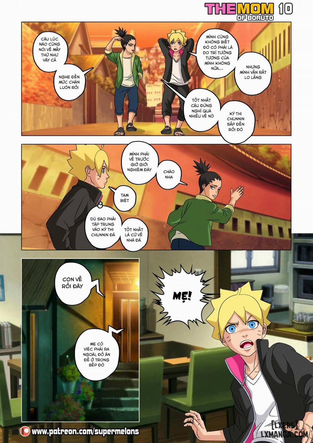 The mom of Boruto Oneshot trang 10