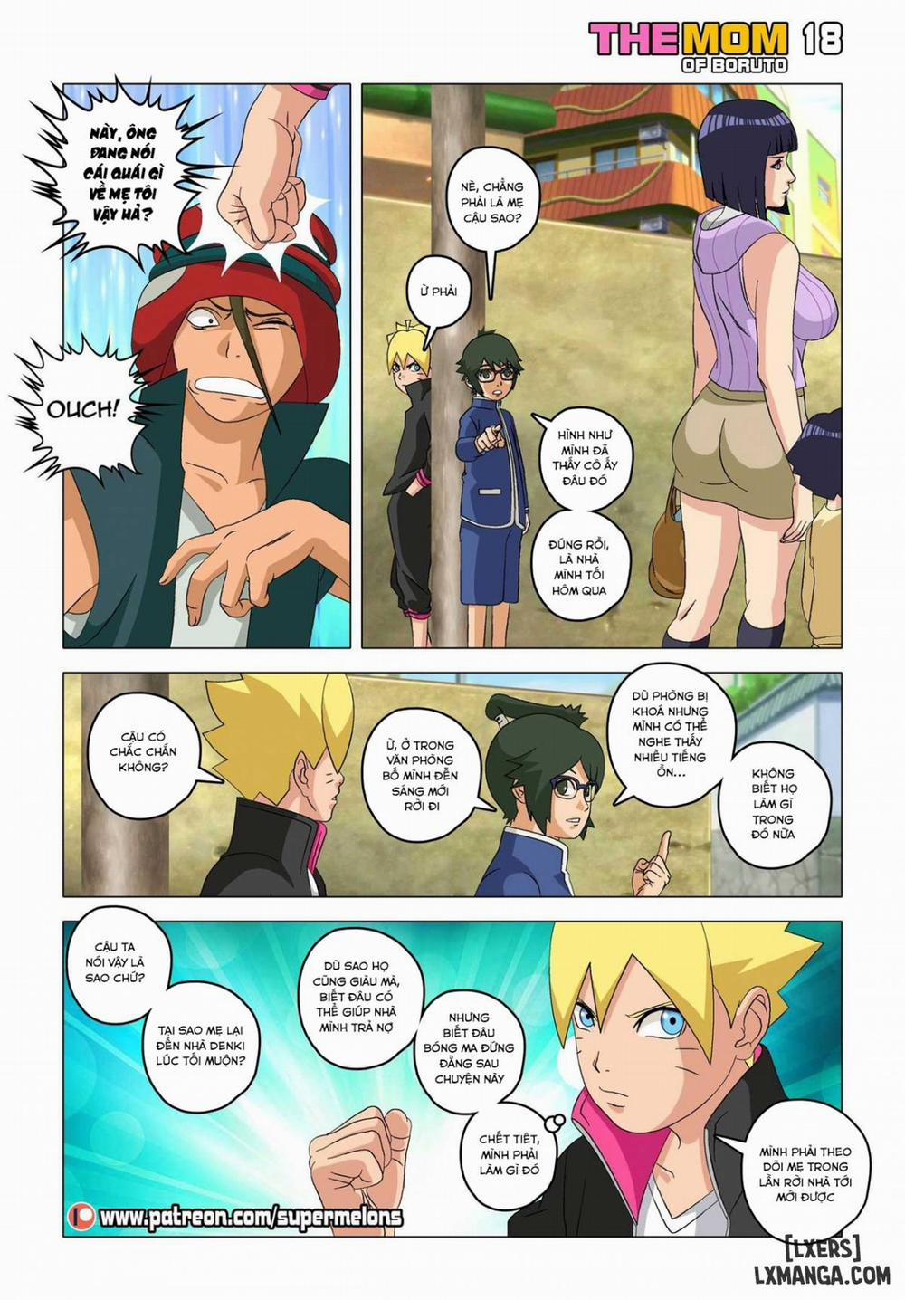 The mom of Boruto Oneshot trang 18