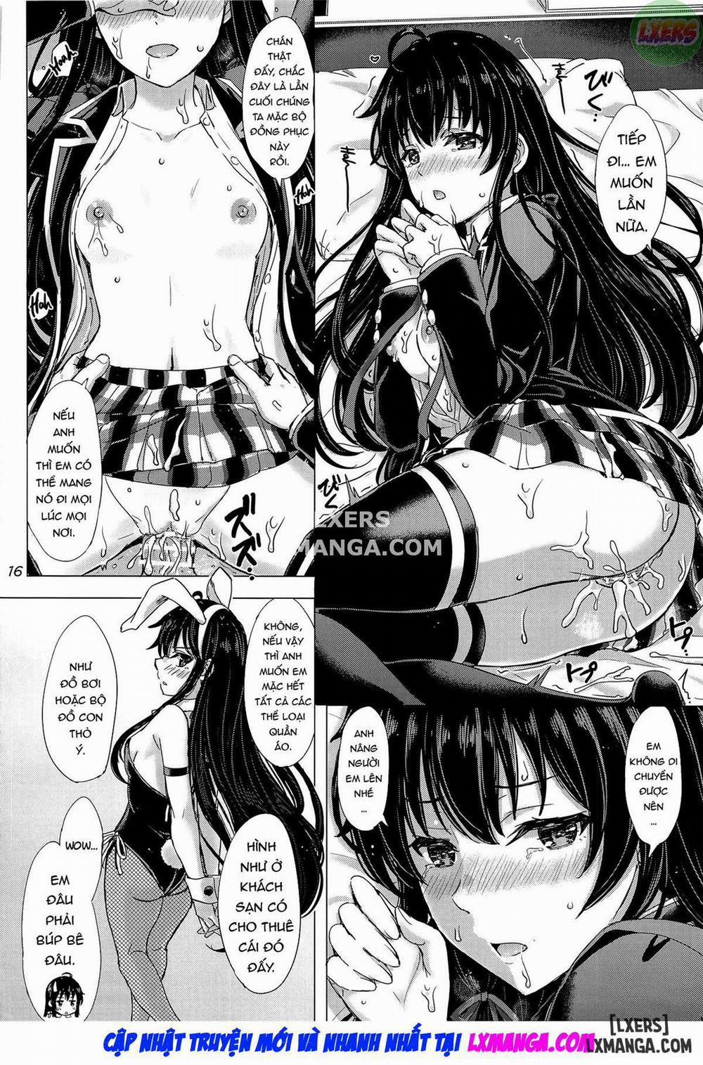 The Naughty Secrets of the Yukinoshita Sisters Oneshot trang 17