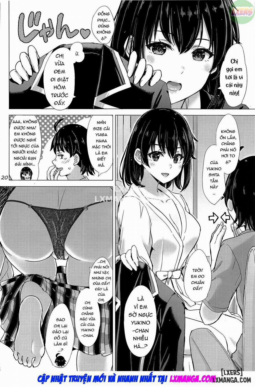 The Naughty Secrets of the Yukinoshita Sisters Oneshot trang 21