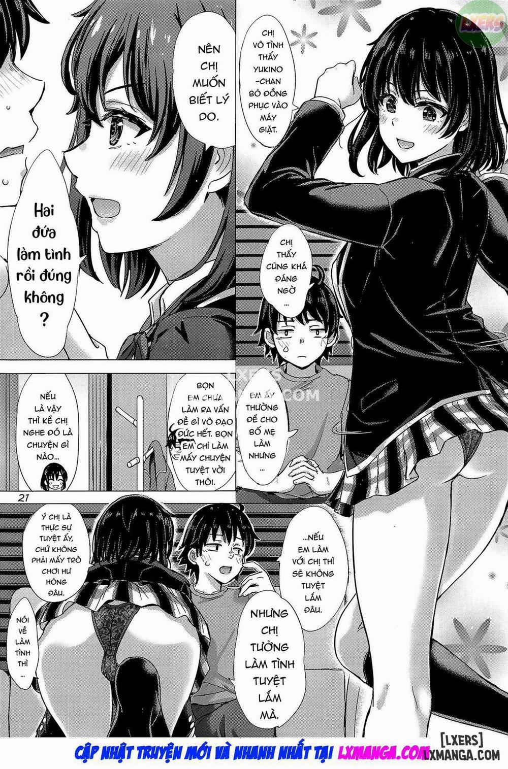 The Naughty Secrets of the Yukinoshita Sisters Oneshot trang 22