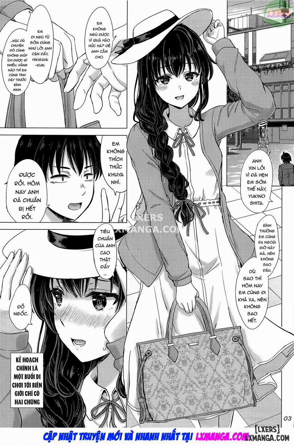 The Naughty Secrets of the Yukinoshita Sisters Oneshot trang 4