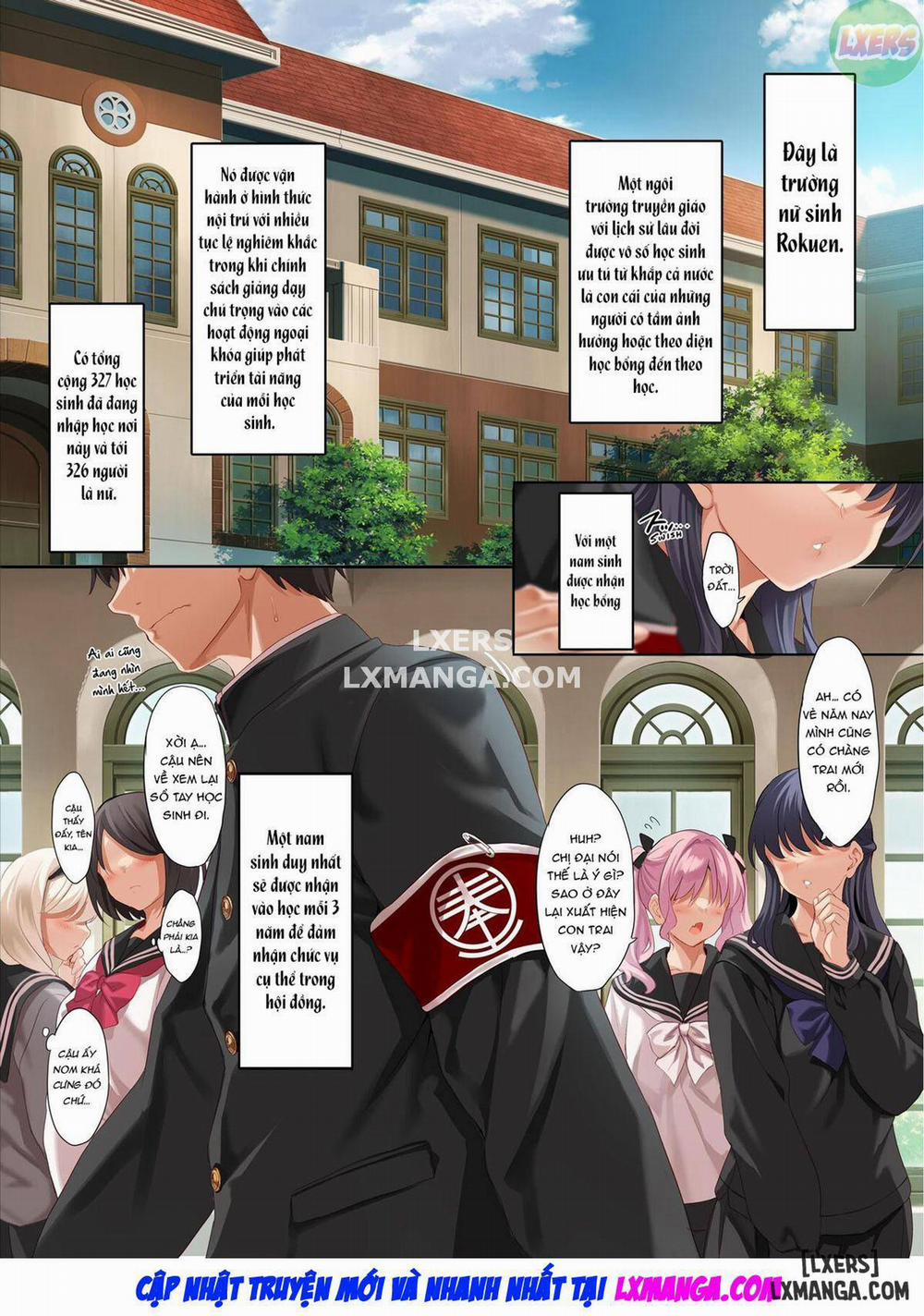 The Only Guy at an All Girls Academy is Obligated to PUT OUT Oneshot trang 4