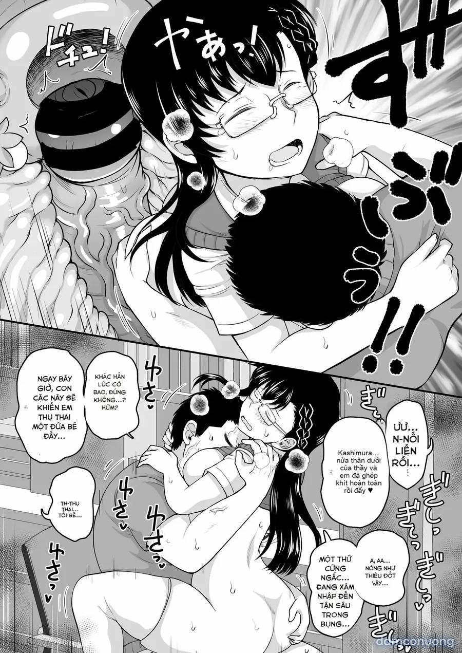 The Perverted Teacher's Induced Pregnancy Guidance Log - Kashimura Miyuki Edition - Please Fill My Belly With Your Genes, Teacher, And Stop Me From Studying Abroad... OneShot trang 49