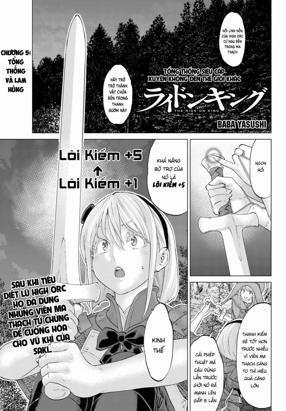 The Ride On King 5 trang 1