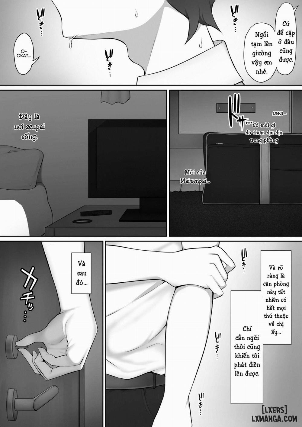 The Senpai That I Yearn For Brought Me To Her House After School Oneshot trang 15