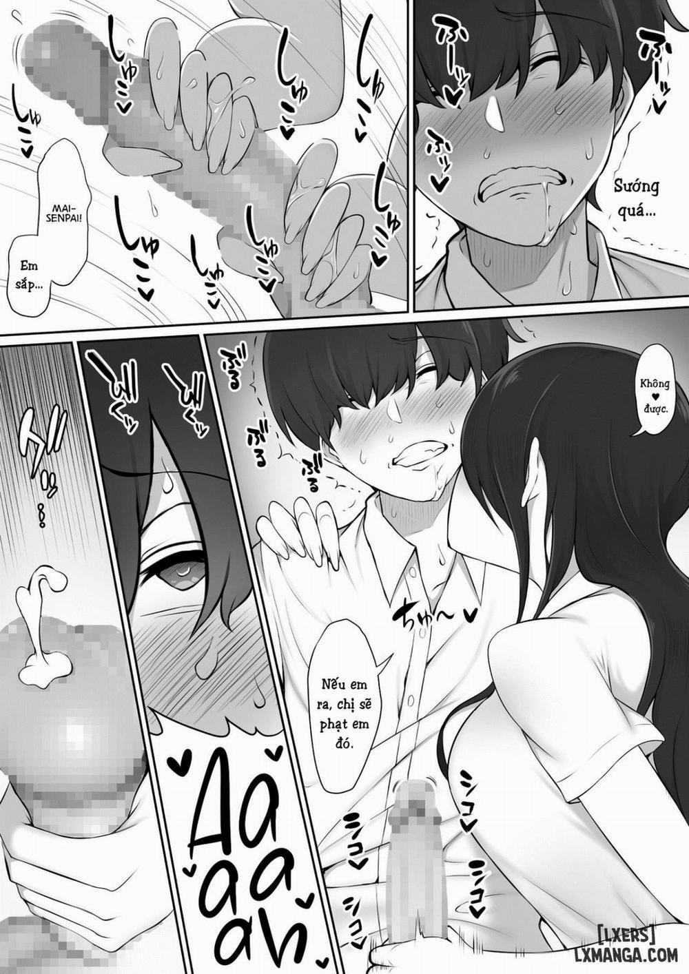 The Senpai That I Yearn For Brought Me To Her House After School Oneshot trang 23