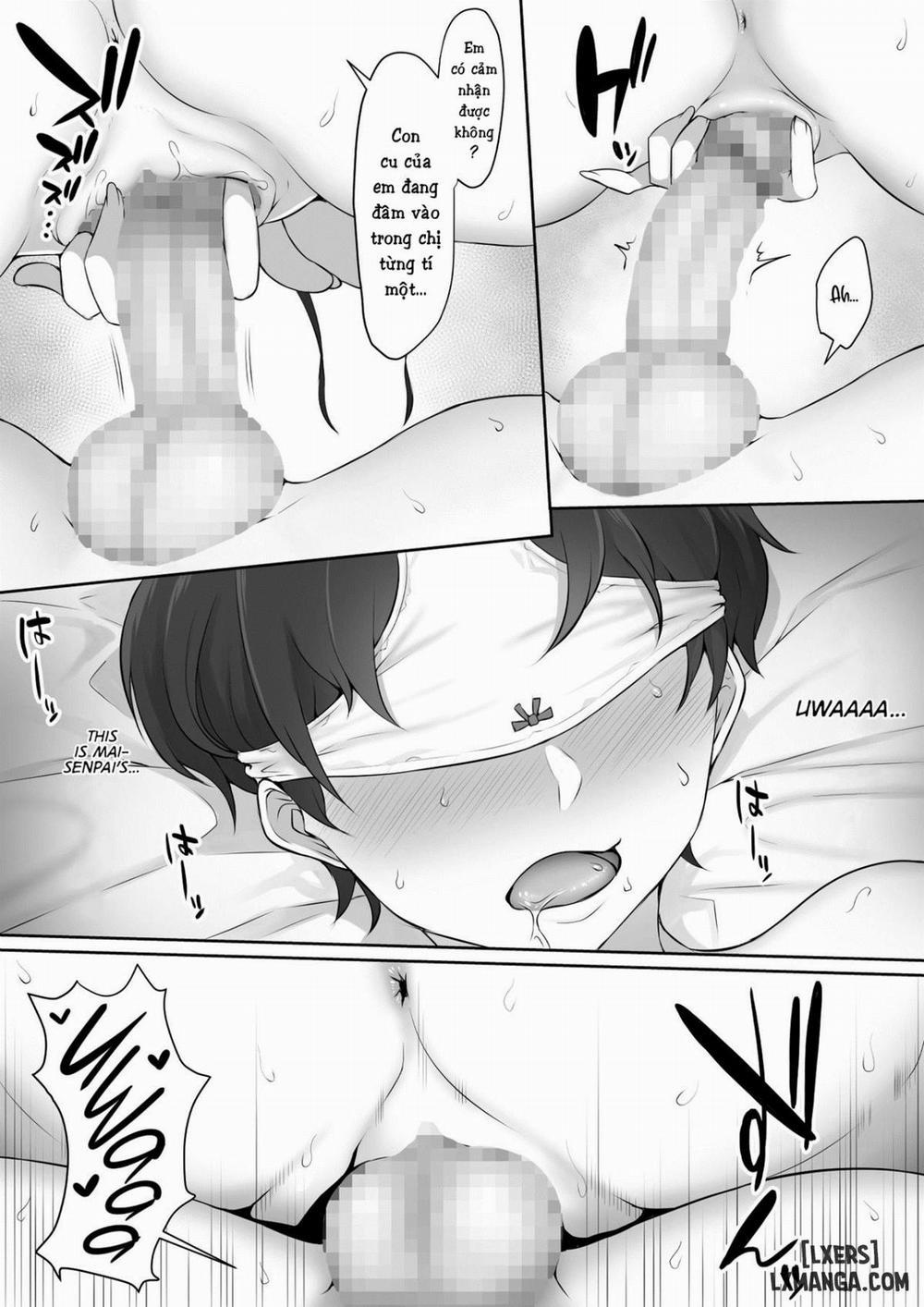 The Senpai That I Yearn For Brought Me To Her House After School Oneshot trang 46