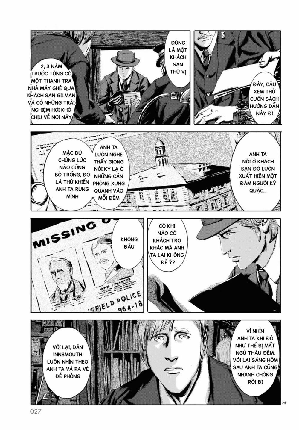 The Shadow Over Innsmouth (Innsmouth No Kage) 1 trang 23