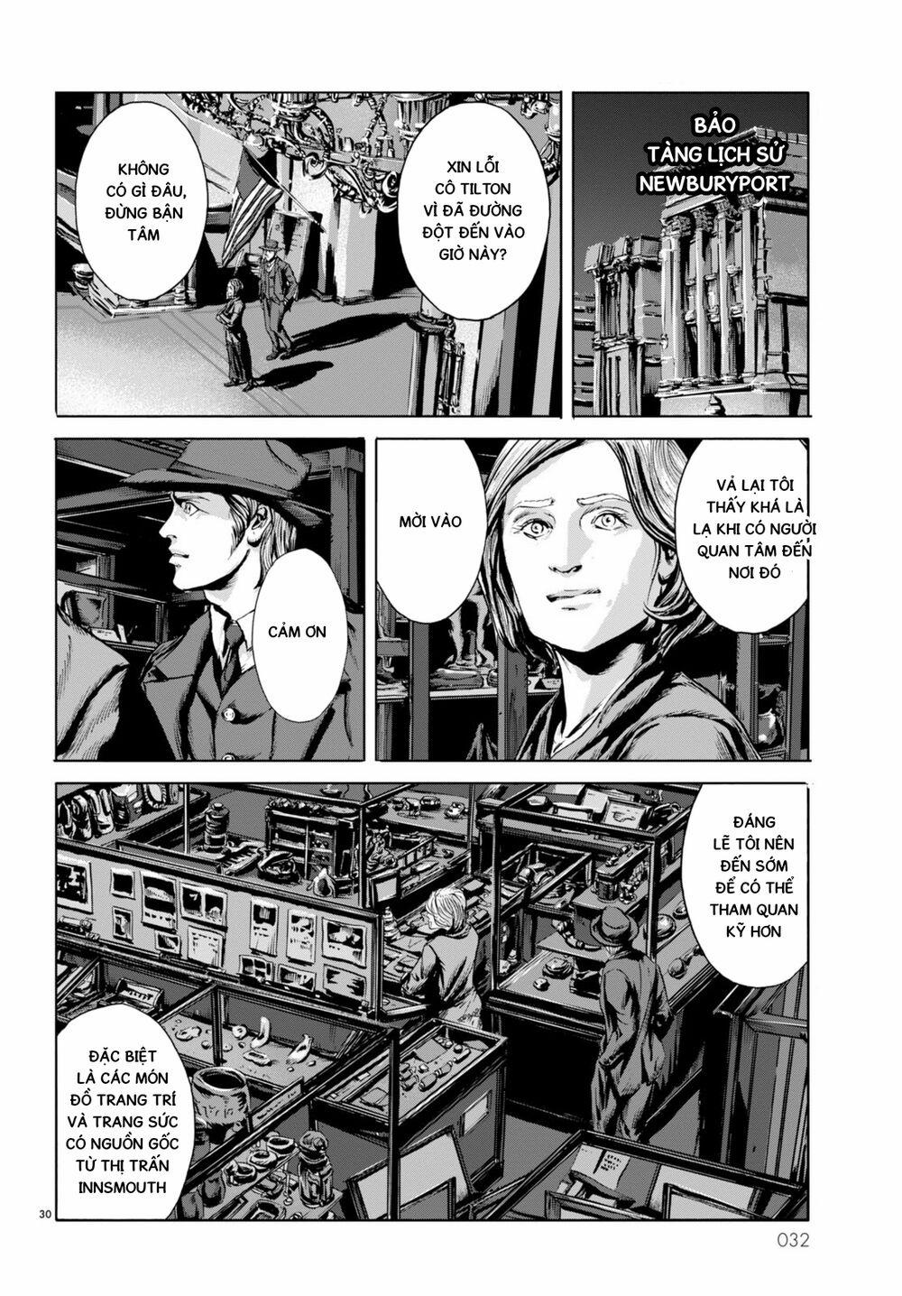 The Shadow Over Innsmouth (Innsmouth No Kage) 1 trang 28