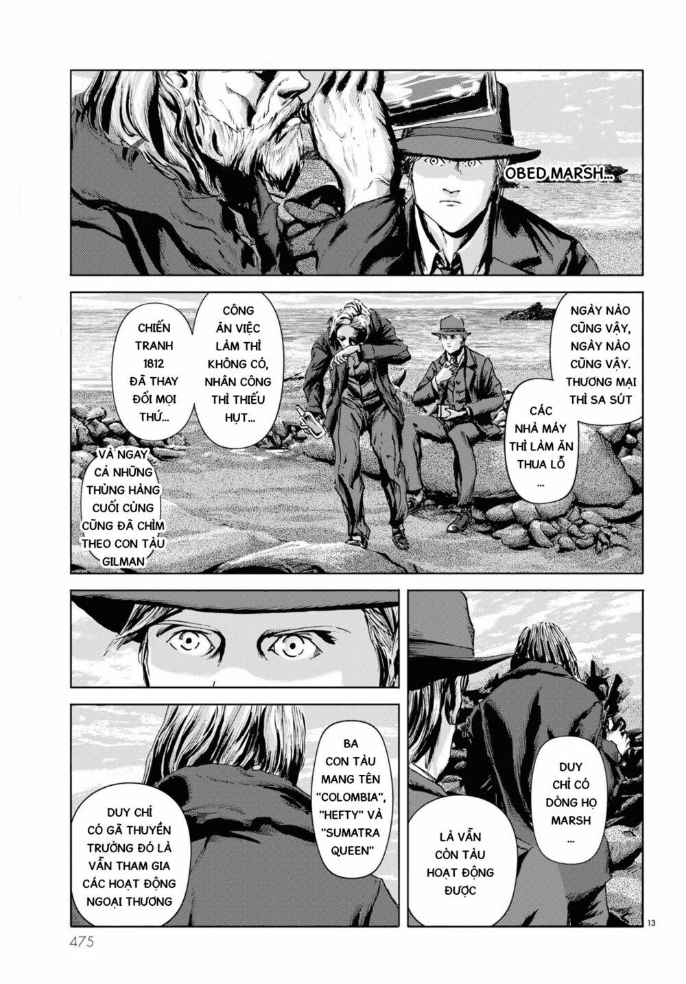 The Shadow Over Innsmouth (Innsmouth No Kage) 4 trang 14