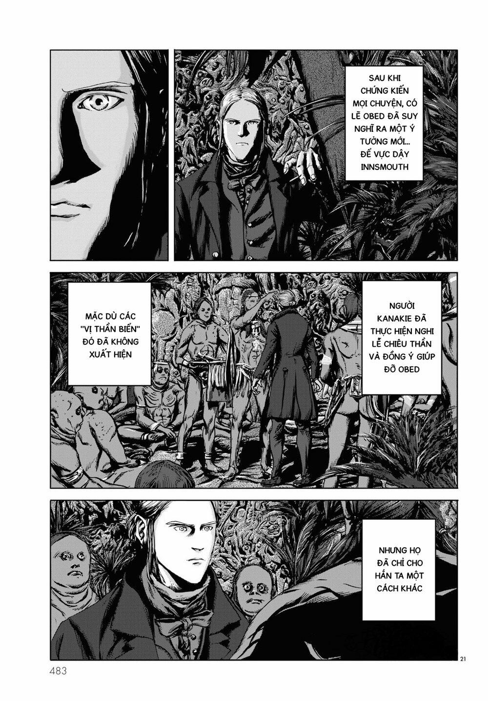 The Shadow Over Innsmouth (Innsmouth No Kage) 4 trang 22