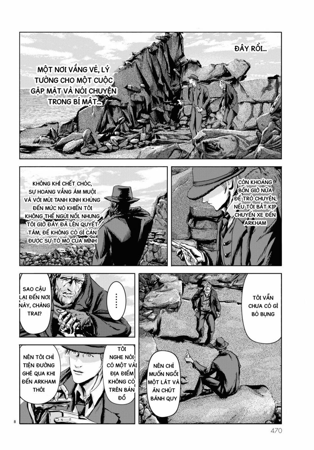 The Shadow Over Innsmouth (Innsmouth No Kage) 4 trang 9