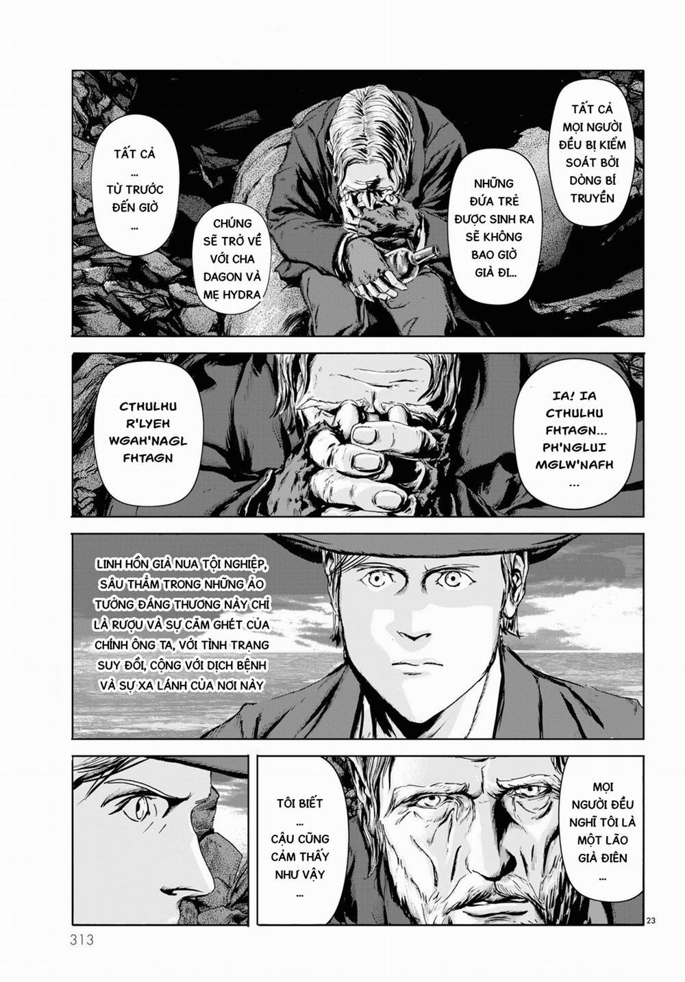 The Shadow Over Innsmouth (Innsmouth No Kage) 5 trang 21