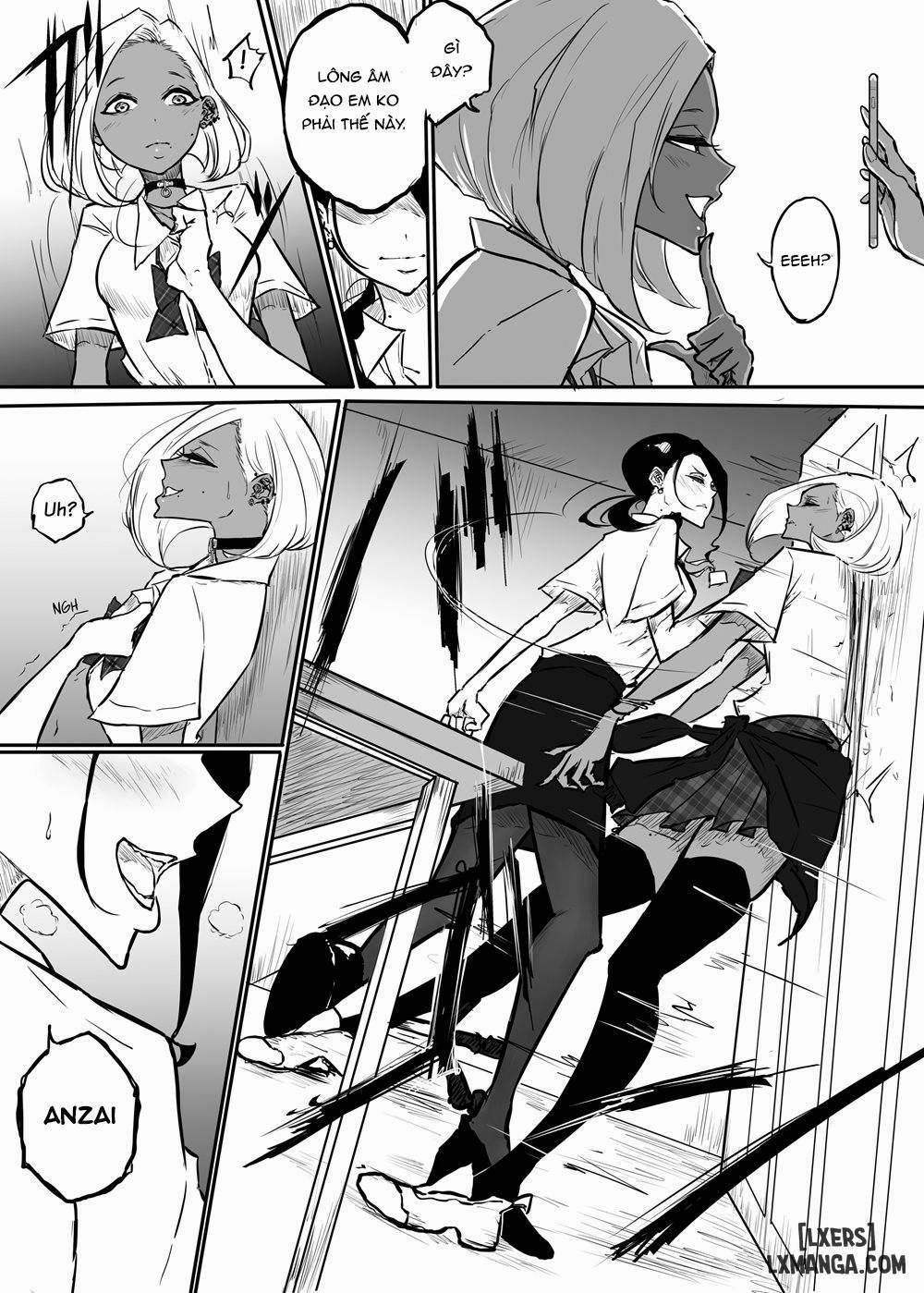 The Story of a Strict Teacher Who Got Fucked by Her Gyaru Bitch Student 1 trang 4