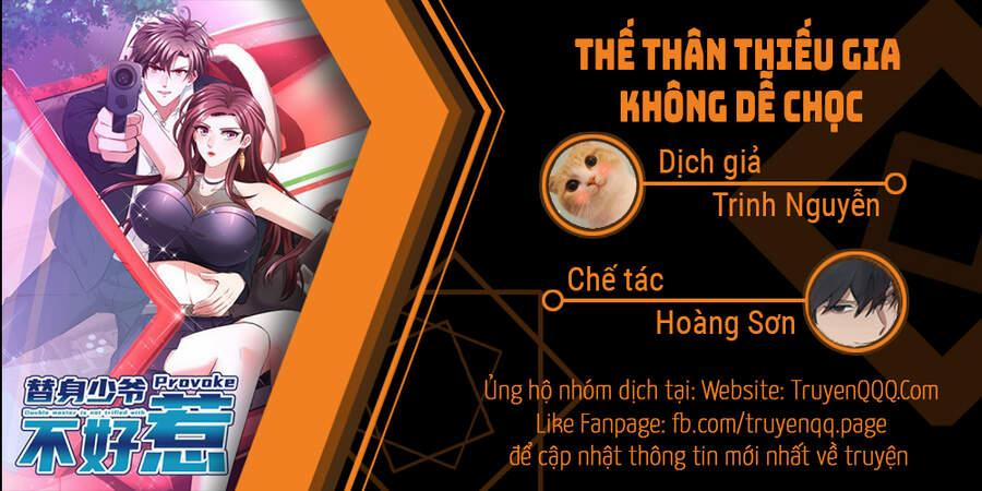 Thế Thân Thiếu Gia Không Dễ Chọc 3 trang 0