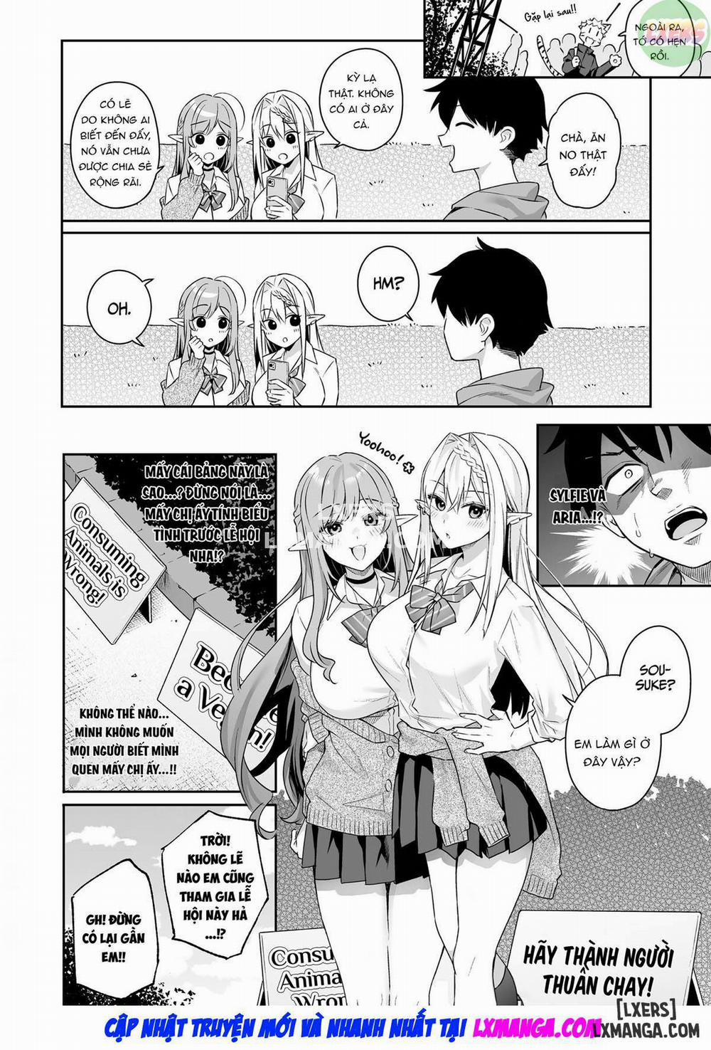 The Vegan Gyaru Elf Craves Meat Oneshot trang 43